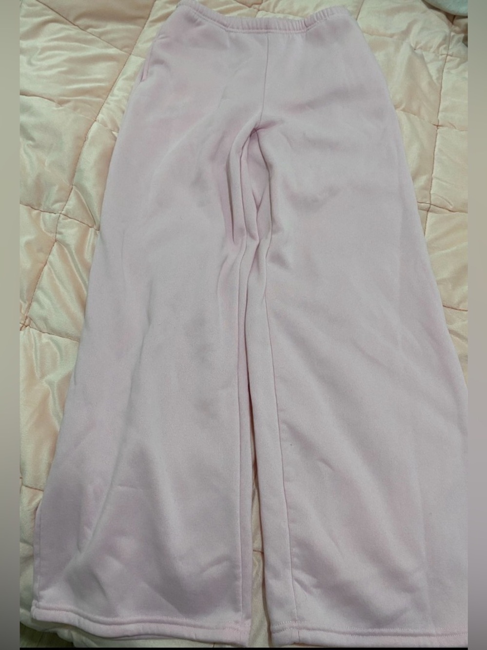 Light Pink Fleece Lounge Pants